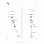 Схема вузла: Клапан для Kawasaki KLZ1000 Versys 1000 LT