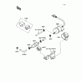 Схема узла: Fuel pump для Kawasaki ZX750 Ninja ZX-7