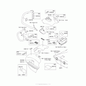 Схема узла: Информационные наклейки для Kawasaki VN1700 Vulcan 1700 Voyager