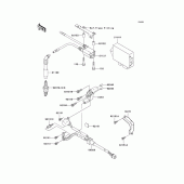 Схема узла: Система зажигания для Kawasaki EJ650 W650