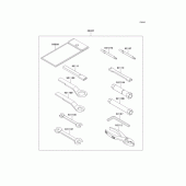 Схема вузла: Owners tools для Kawasaki KL650 KLR650