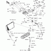 Схема вузла: Water pipe для Kawasaki ZR750 Z750