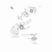 Схема вузла: Генератор для Kawasaki ER650 ER-6N ABS