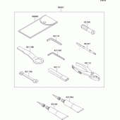 Схема вузла: Owner`s tools(rbf-rdf) для Kawasaki ZX600 Ninja ZX-6R