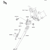 Схема вузла: Stand(s) для Kawasaki ZX1000 Ninja ZX-10R