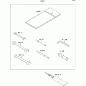 Схема узла: Owner`s tools для Kawasaki VN1700 VN1700 Classic ABS
