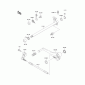 Схема узла: Переключатель передач для Kawasaki ZX600 Ninja ZX-6RR