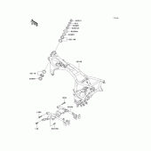 Схема узла: Рама для Kawasaki ZG1000 1000GTR