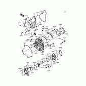 Схема вузла: Engine Cover(s) для Kawasaki EN650 Vulcan S