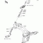 Схема узла: Рама для Kawasaki ZR800 Z800 ABS