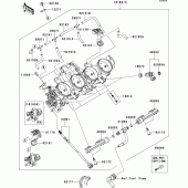 Схема вузла: Throttle для Kawasaki ZX636 Ninja ZX-6R ABS