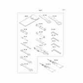 Схема узла: Owners tools для Kawasaki ZX600 Ninja ZX-6RR