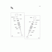 Схема вузла: Клапан для Kawasaki ZR1000 Z1000