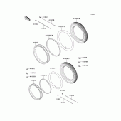 Схема вузла: Шини для Kawasaki EJ650 W650