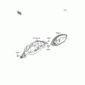 Схема узла: Meter(s) для Kawasaki ZX1000 Ninja ZX-10R