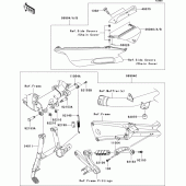 Схема узла: Опционные детали (1/2) для Kawasaki ZX1400 Ninja ZX-14
