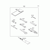 Схема вузла: Інструмент для Kawasaki KLZ1000 Versys 1000