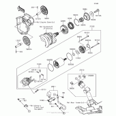 Схема вузла: Starter Motor для Kawasaki ZX636 Ninja ZX-6R ABS KRT Edition