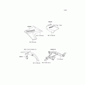 Схема вузла: Decals(cfbgreen)(fef) для Kawasaki ER650 ER-6N ABS