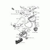Схема вузла: Air Chamber для Kawasaki ZX1000 Ninja H2R