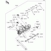 Схема узла: Throttle для Kawasaki ZX1000 Ninja 1000 ABS