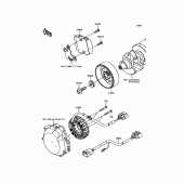 Схема узла: Генератор для Kawasaki ZX1400 ZZR1400 ABS