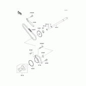 Схема узла: Масляный насос для Kawasaki VN900 VN900 Classic