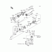 Схема вузла: Starter motor для Kawasaki ZX1400 Ninja ZX-14