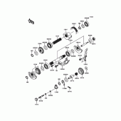 Схема вузла: Balancer для Kawasaki KL650 KLR650