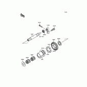 Схема вузла: Balancer для Kawasaki ZX1000 Ninja 1000 ABS