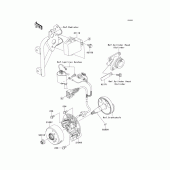 Схема вузла: Генератор для Kawasaki KX85 KX85-II