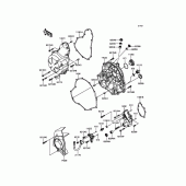 Схема вузла: Engine Cover(s) для Kawasaki ER650 ER-6N