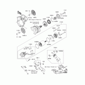 Схема вузла: Starter motor для Kawasaki ZX636 Ninja ZX-6R ABS