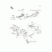 Схема вузла: Taillight(s) для Kawasaki ZX1000 Ninja ZX-10R