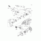 Схема вузла: Starter motor для Kawasaki EX650 Ninja 650