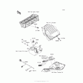 Схема узла: Fuel Injection для Kawasaki ZX1000 Ninja 1000