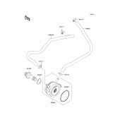 Схема узла: Масляный охладитель для Kawasaki ZX636 Ninja ZX-6R