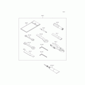 Схема вузла: Інструмент для Kawasaki ER250 Z250