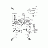 Схема вузла: Stand(s) для Kawasaki ZG1400 Concours 14 ABS
