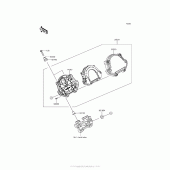 Схема вузла: Meter(S) для Kawasaki ER650 Z650