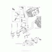 Схема вузла: Ignition System для Kawasaki VN900 Vulcan 900 Classic LT