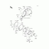 Схема узла: Headlight(s) для Kawasaki VN1700 Vulcan 1700 Voyager Custom ABS