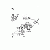 Схема узла: Крепление двигателя для Kawasaki KLE300 Versys-X 300 ABS