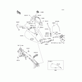 Схема узла: Топливный бак для Kawasaki VN1700 VN1700 Classic