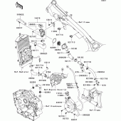 Схема узла: Water pipe для Kawasaki VN900 VN900 Classic