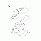 Схема вузла: Ignition system для Kawasaki VN750 Vulcan 750