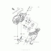 Схема вузла: Headlight(S) для Kawasaki ZR900 Z900