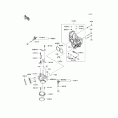 Схема вузла: Throttle для Kawasaki VN1700 Vulcan 1700 Voyager ABS