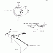 Схема вузла: Decals(black) для Kawasaki ZX1000 Ninja ZX-10R