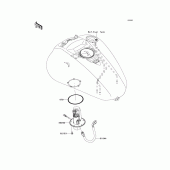 Схема вузла: Fuel pump для Kawasaki VN2000 Vulcan 2000 Classic LT
